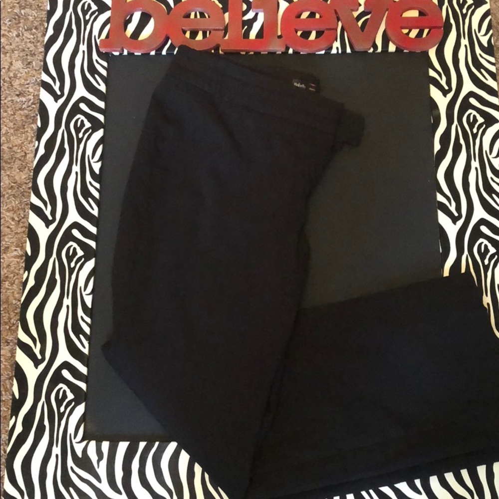 Black Dress Pants Work Straight Leg